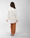 Bow Tie Blouse - cream