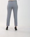 Classic cigarette pants -Crepe Gray 