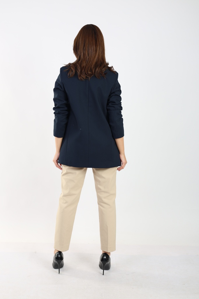 Over Sized Blazer - Navy Blue