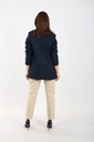 Over Sized Blazer - Navy Blue