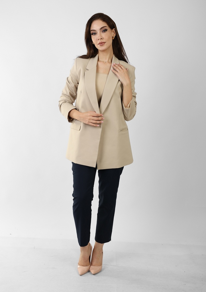 over sized blazer /beige