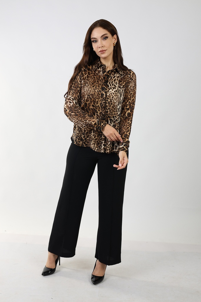 Classic Pants -straight Leg - Black