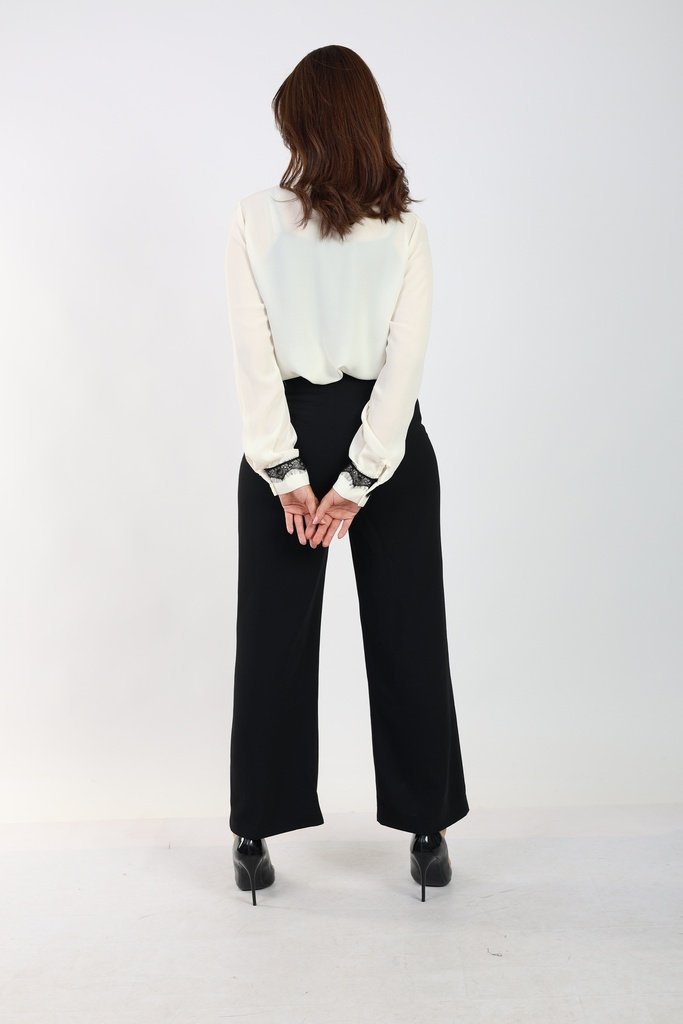 Classic Pants -straight Leg - Black