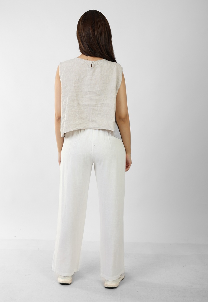Linen Pants White 