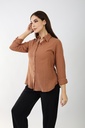 Linen Shirt Caramel