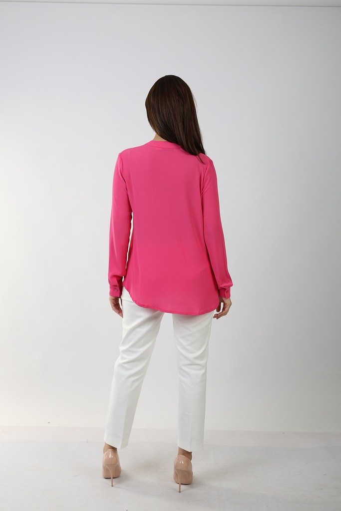classic Blouse - fuchsia 