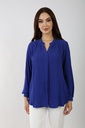 classic blouse -sapphire