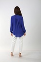 classic blouse -sapphire