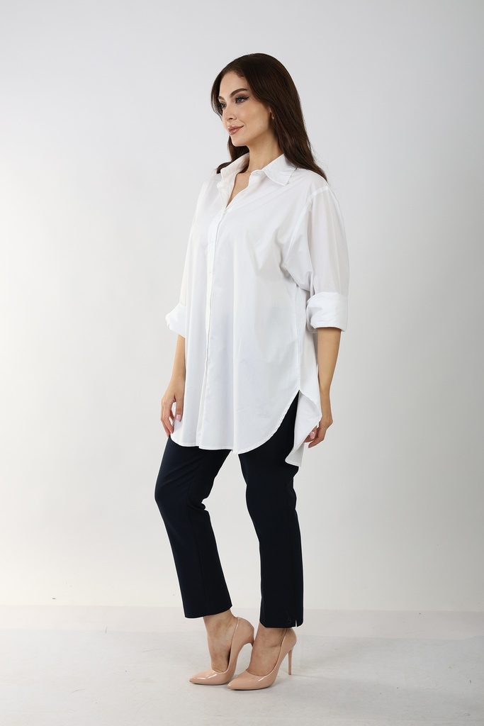 Over Sized Shirt - White