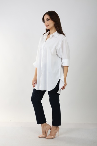 Over Sized Shirt - White
