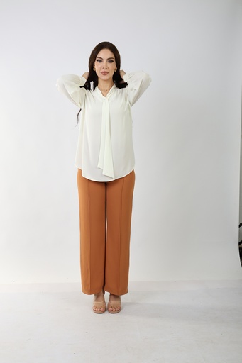 Classic Pants -straight Leg - Tan 