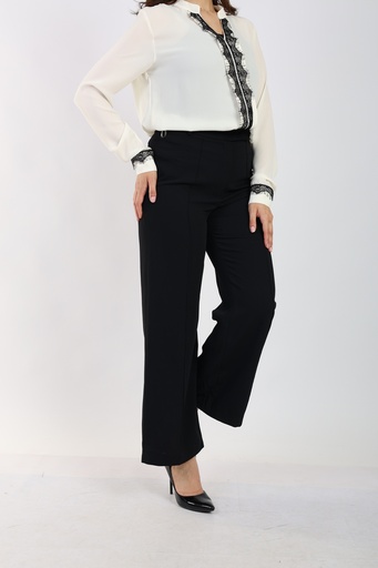 Classic Pants -straight Leg - Black