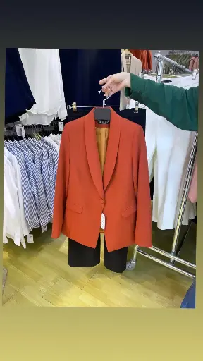 classic Blazer - Rust Orange